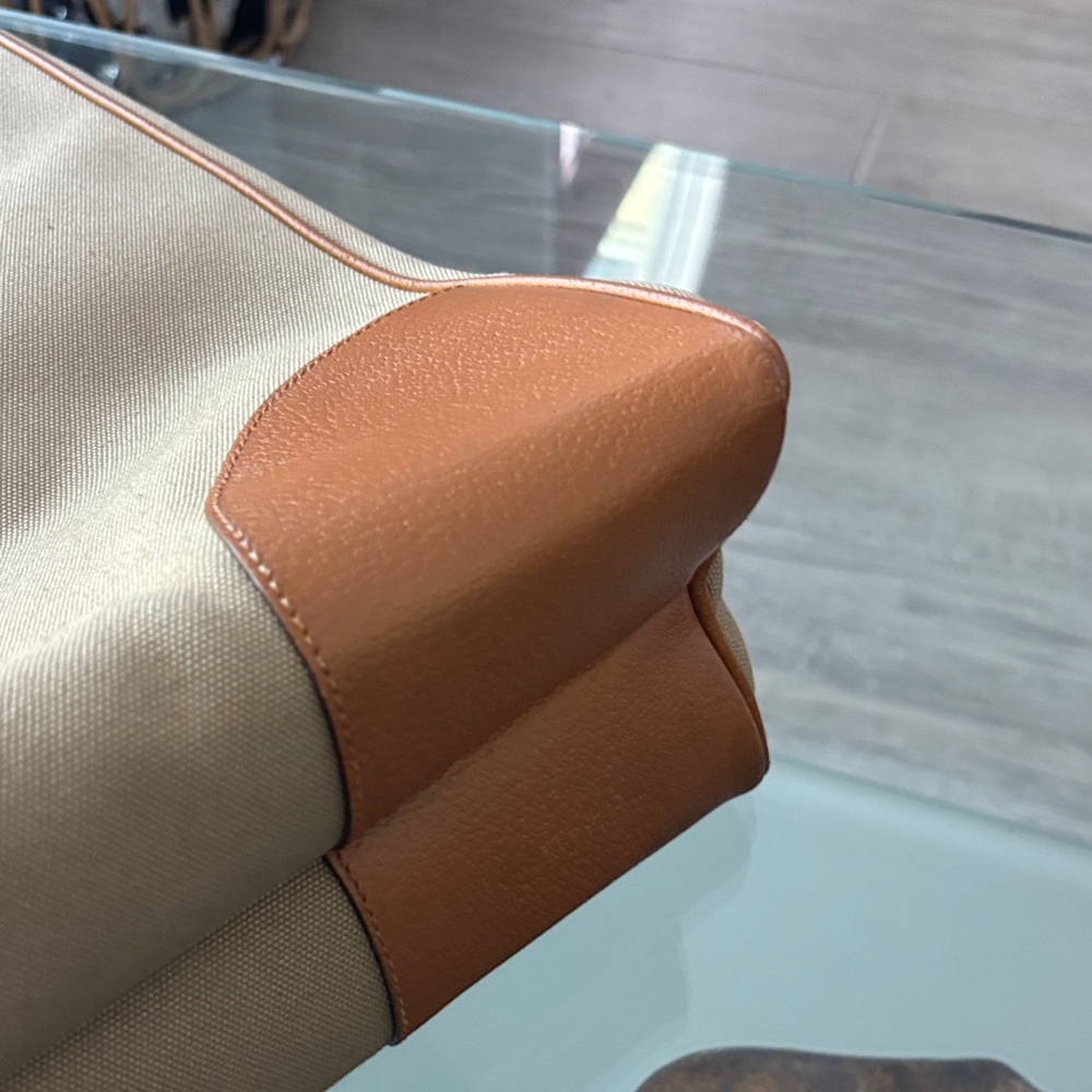 Prada Beige and Orange Women's Tote Bag - Picture 12 of 16